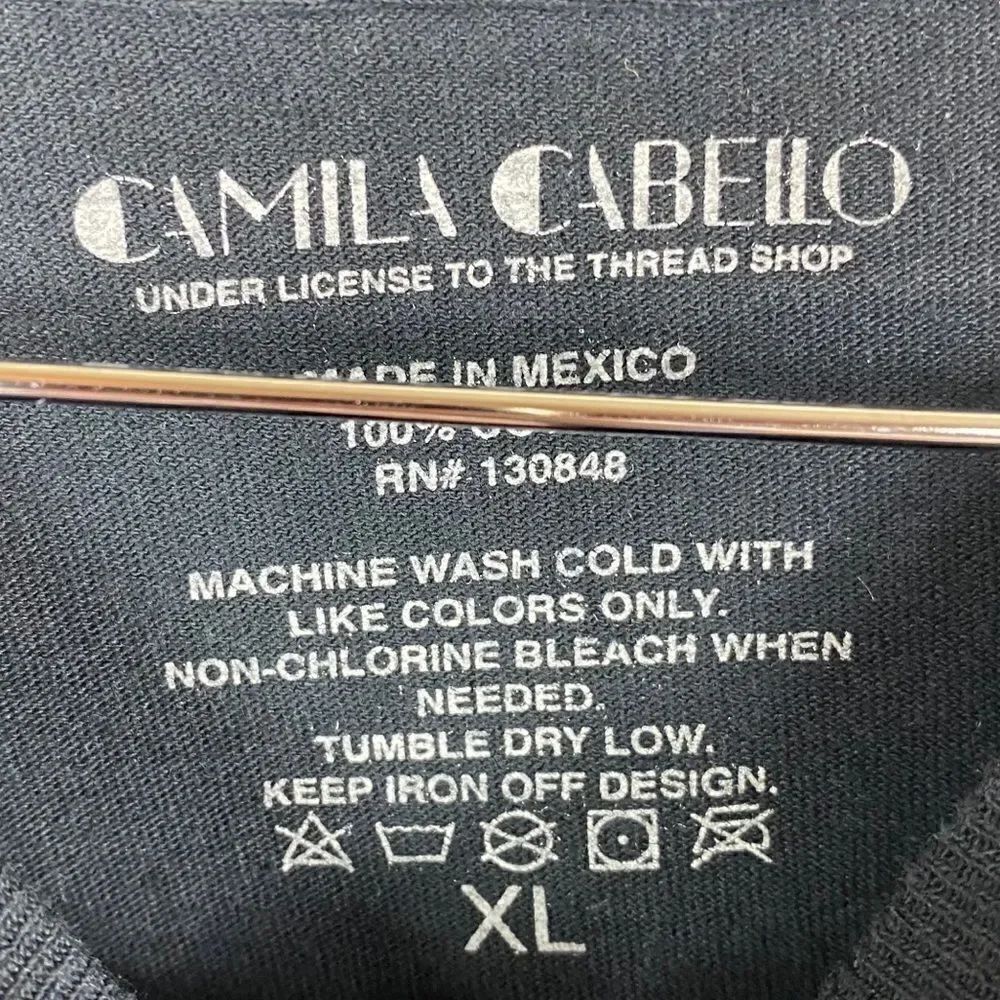 CAMILA CABELLO Tour black tee - Picture 3 of 6
